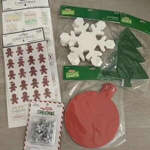 Christmas Craft Kit with Ornaments and Stickers